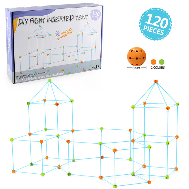 DIY Tent Playset | Build Your Own Tent ⛺️