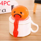 Egg Yolk Puking Stress Toy