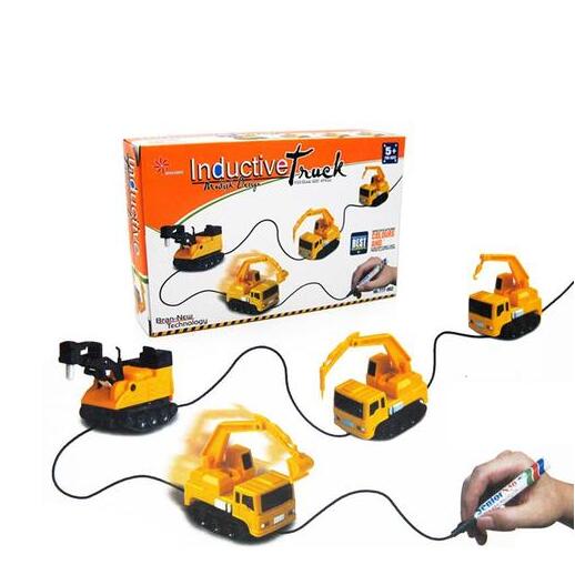 Interactive Inductive Toy Vehicle (Truck, Tank & Car) 🛻 🚗