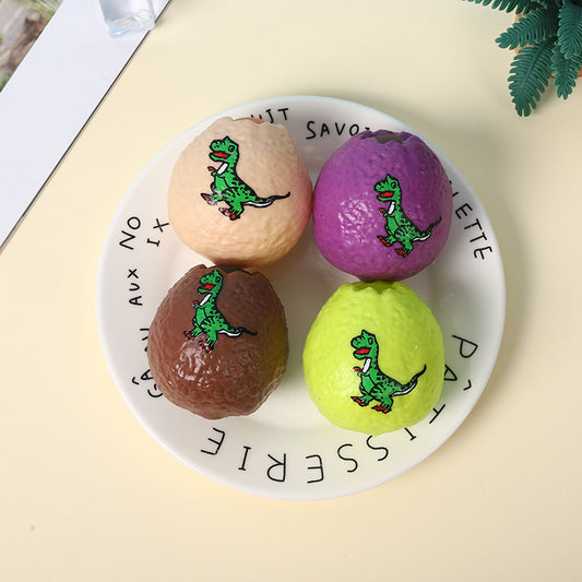Dinosaur Egg Vent Ball Toy - Soft Rubber Squeeze Toy