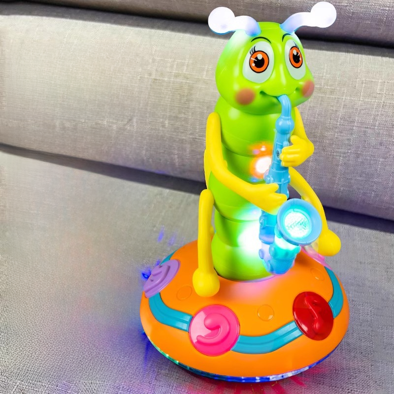 Musical Dancing Caterpillar Toy 🐛 For Babies