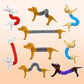 🐶 Stretchy Pop Tube Animal Fidget Toys