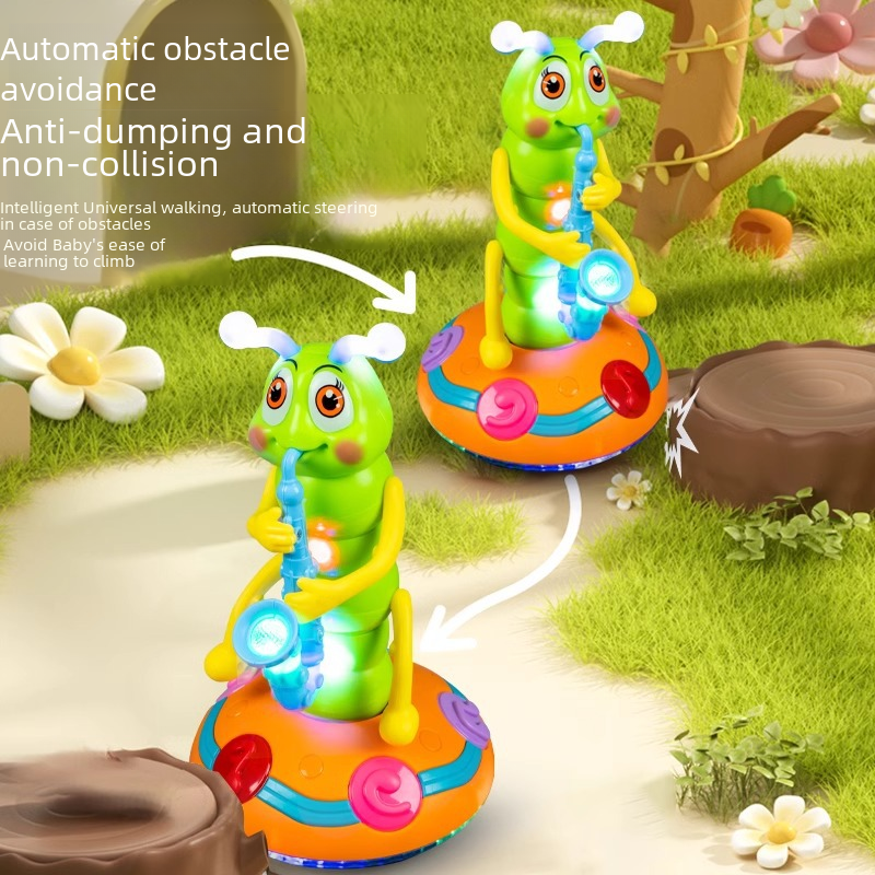 Musical Dancing Caterpillar Toy 🐛 For Babies