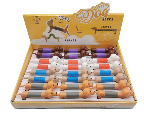 🐶 Stretchy Pop Tube Animal Fidget Toys