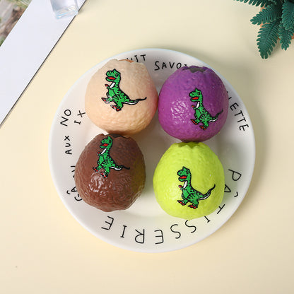 Dinosaur Egg Vent Ball Toy - Soft Rubber Squeeze Toy