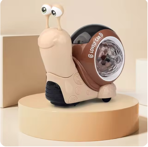 Snail Glow Musical Projection Toy