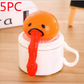 Egg Yolk Puking Stress Toy