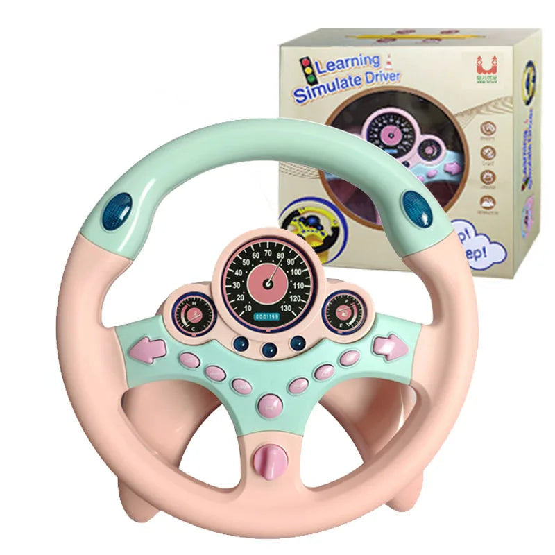 🚗 Interactive Musical Kids Steering Wheel Toys
