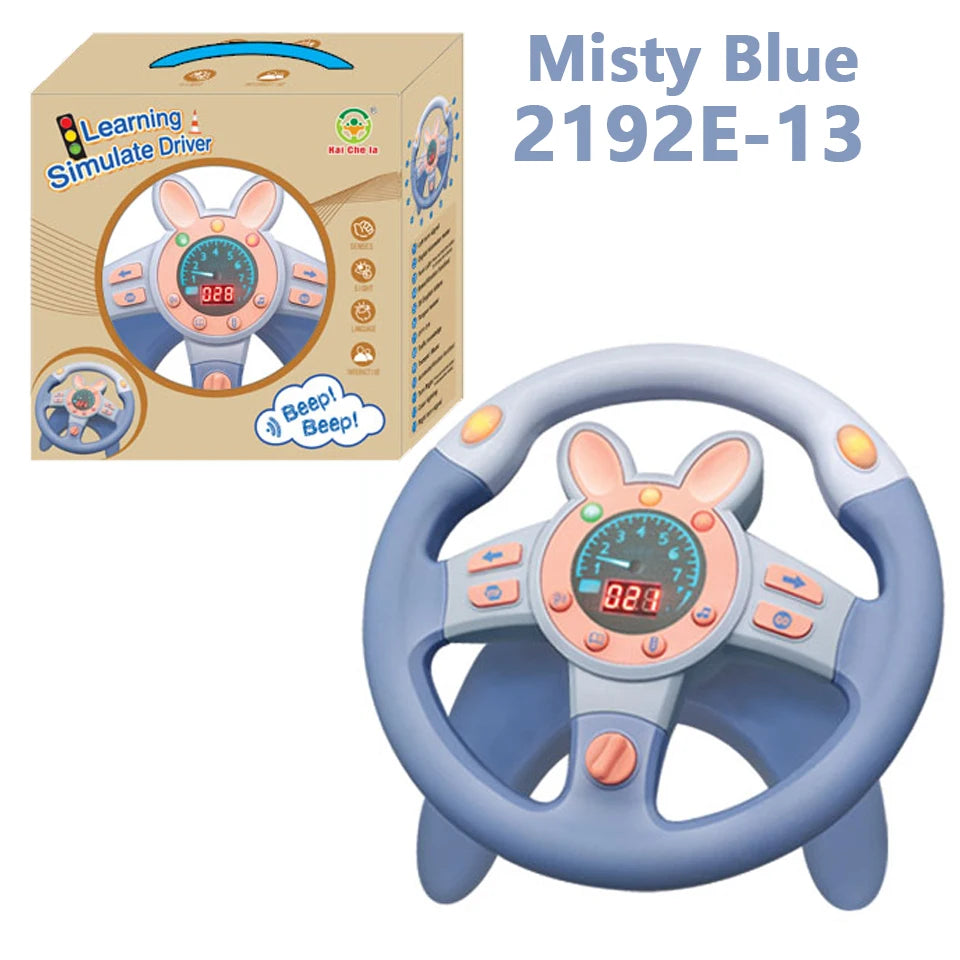 🚗 Interactive Musical Kids Steering Wheel Toys