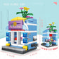 Mini City Street View Building Block Sets | Modular Shop & Store Model Kits for Kids & Adults