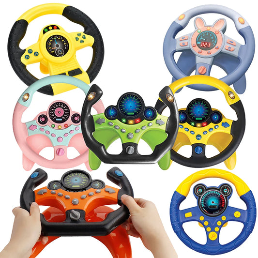 🚗 Interactive Musical Kids Steering Wheel Toys