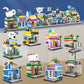 Mini City Street View Building Block Sets | Modular Shop & Store Model Kits for Kids & Adults