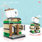 Mini City Street View Building Block Sets | Modular Shop & Store Model Kits for Kids & Adults