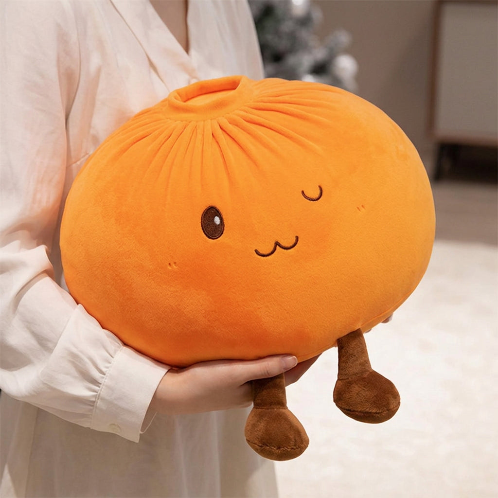 🥟 Cute Steamed Bun Plush Throw Pillows