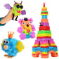DIY Magic Thorn Ball Building Set | Colorful Squishy Puff Ball Creative Toy Kit for Kids