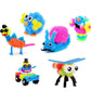 DIY Magic Thorn Ball Building Set | Colorful Squishy Puff Ball Creative Toy Kit for Kids