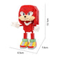 Sonic the Hedgehog Building Block Sets | 3D Micro Figure Model Kits for Sonic, Tails & Knuckles
