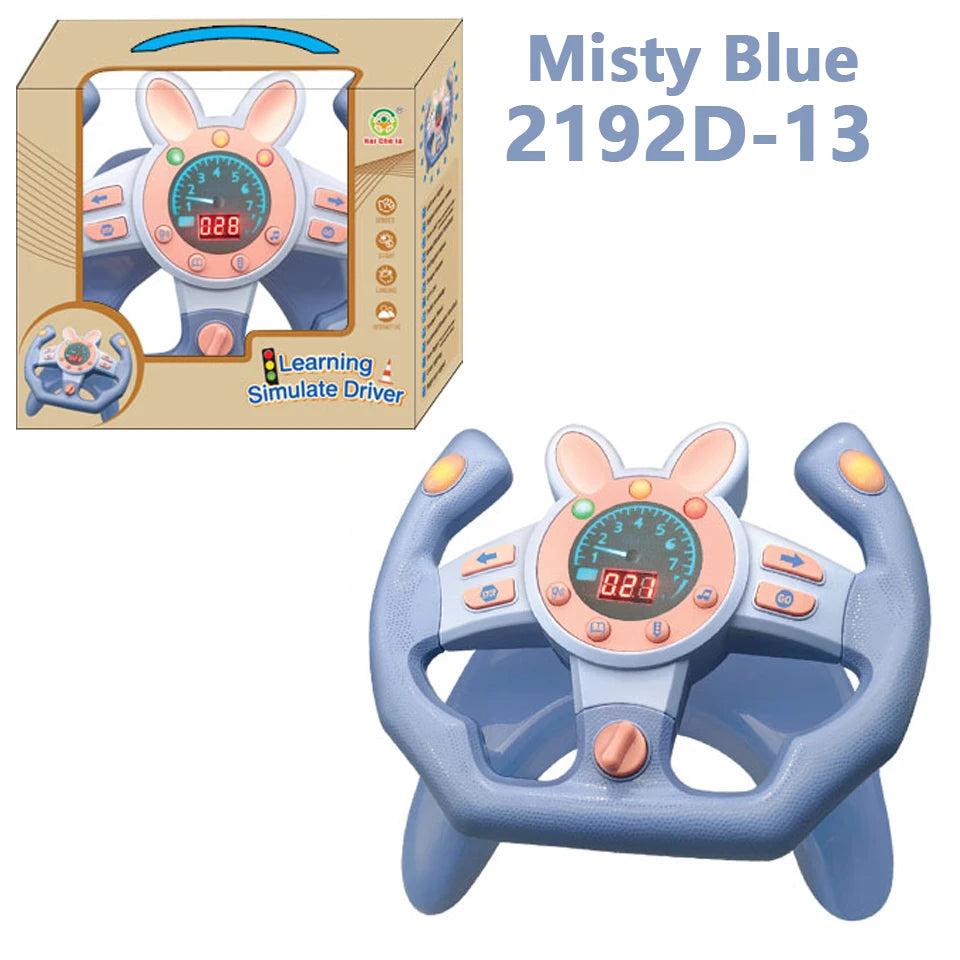 🚗 Interactive Musical Kids Steering Wheel Toys