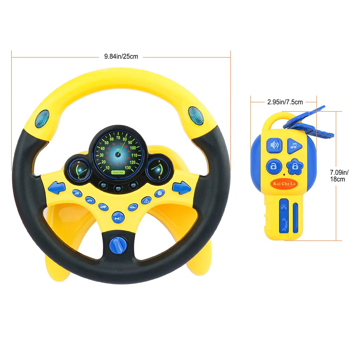 🚗 Interactive Musical Kids Steering Wheel Toys