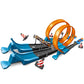 360° Loop Race Track Set with Launcher | Metal Diecast Stunt Car Track Kit for Kids 🏎️