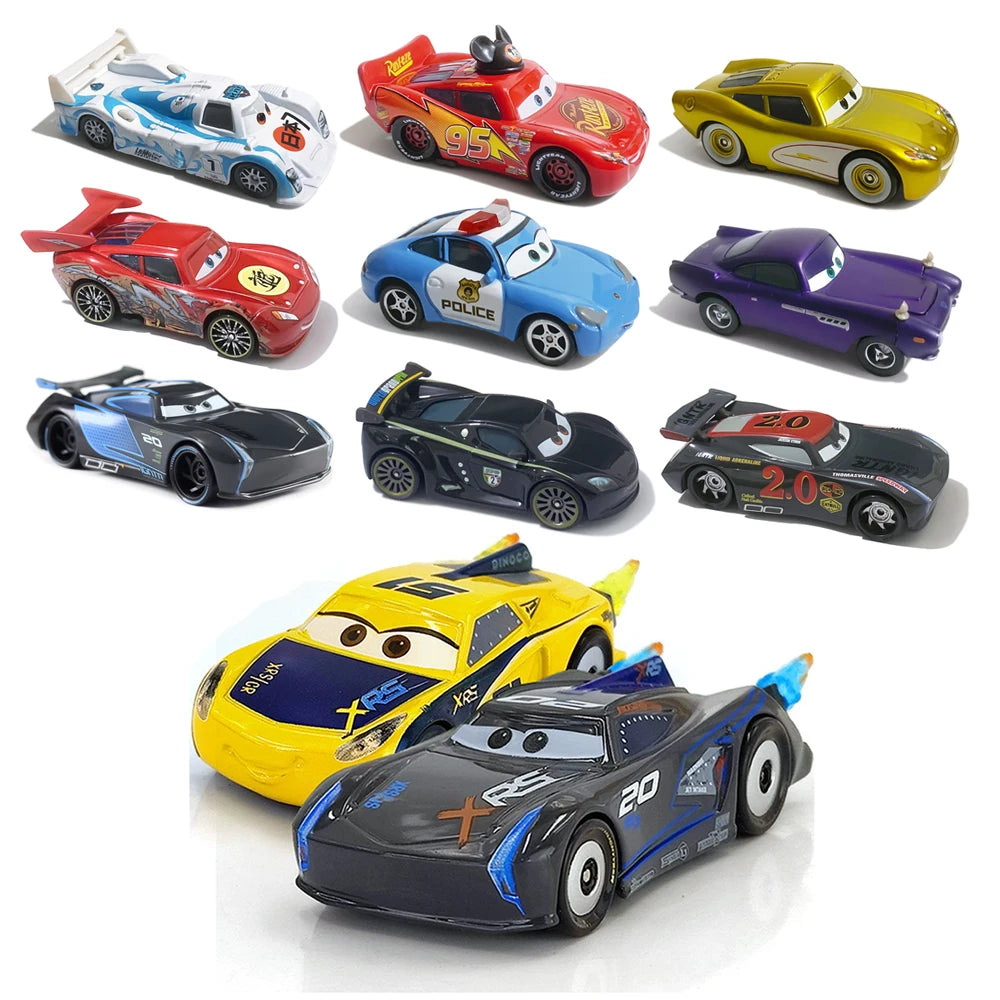 Pixar Cars 1:55 Scale Diecast Models | Lightning McQueen, Cruz Ramirez, Jackson Storm & More 🚗