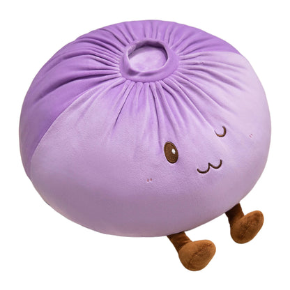 🥟 Cute Steamed Bun Plush Throw Pillows