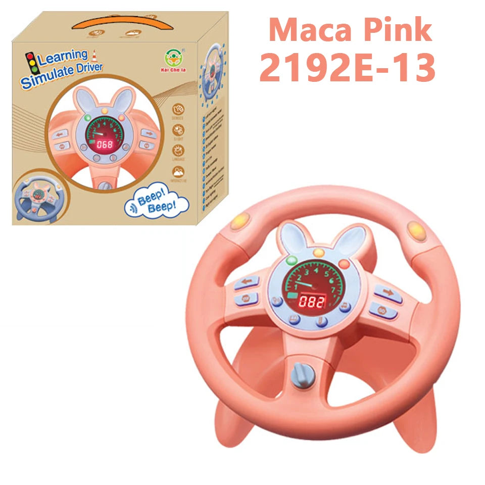 🚗 Interactive Musical Kids Steering Wheel Toys