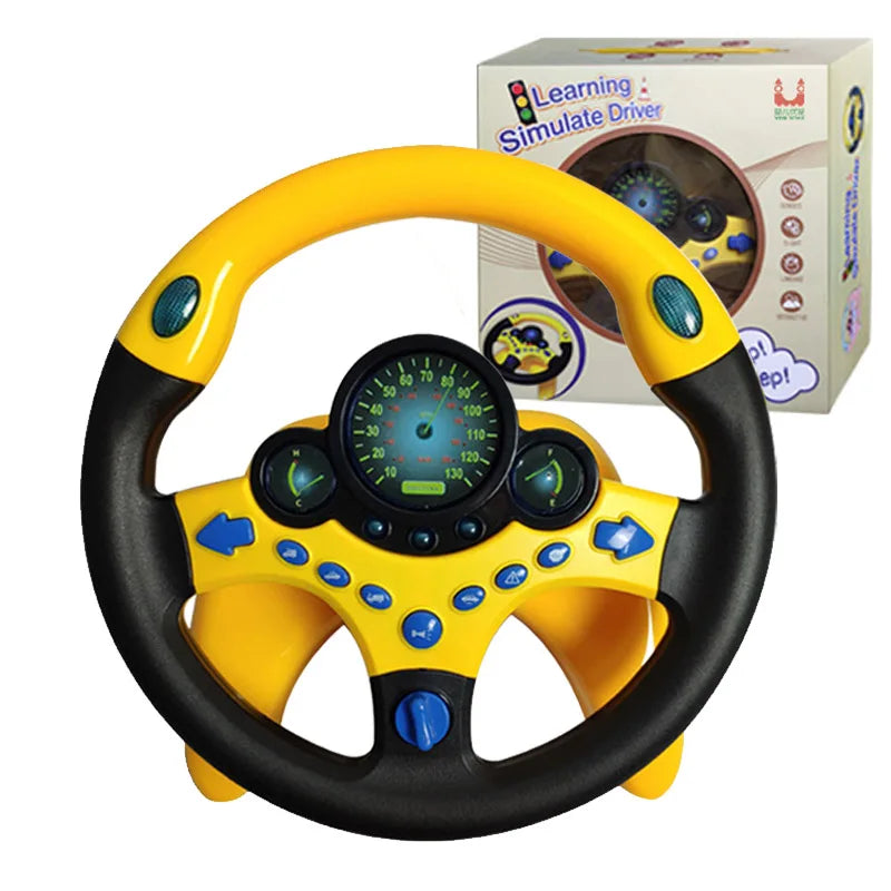 🚗 Interactive Musical Kids Steering Wheel Toys