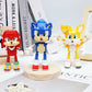 Sonic the Hedgehog Building Block Sets | 3D Micro Figure Model Kits for Sonic, Tails & Knuckles