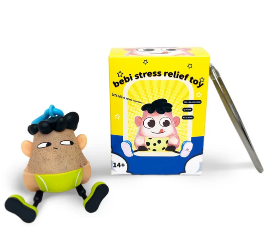 💆 Bebi Blackhead Picking & Pulling Stress Relief Toy