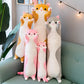 Long Cat Plush Pillow - Cartoon Cat Cuddle Toy