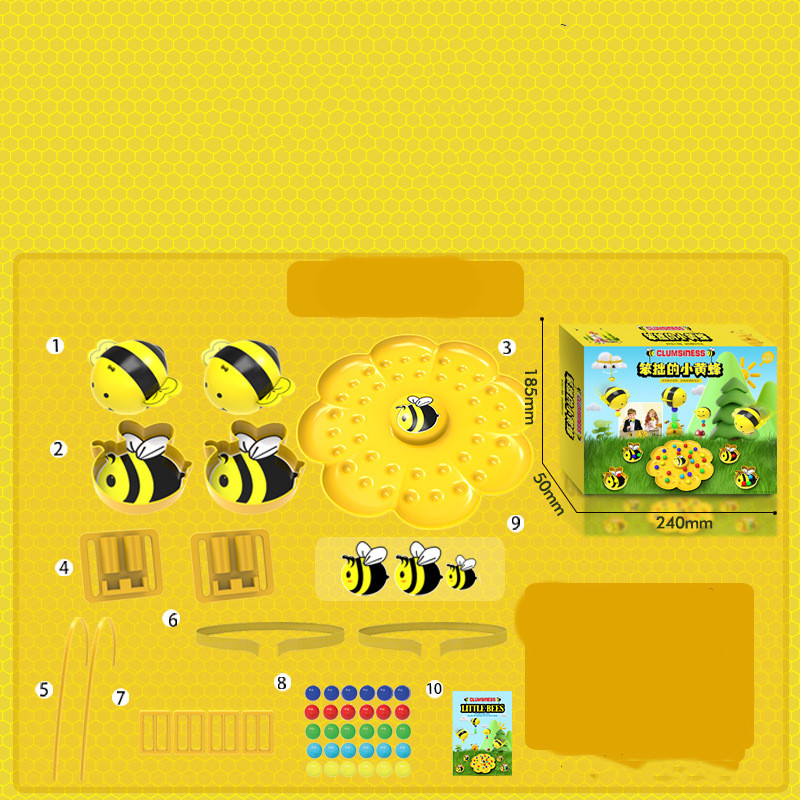 Magnetic Bobbing Bee 🐝  Headband Game | No-Hands Family Party Game & Motor Skills Toy