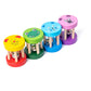 🔔 Wooden Animal Cylinder Hand Bell Rattle Toys