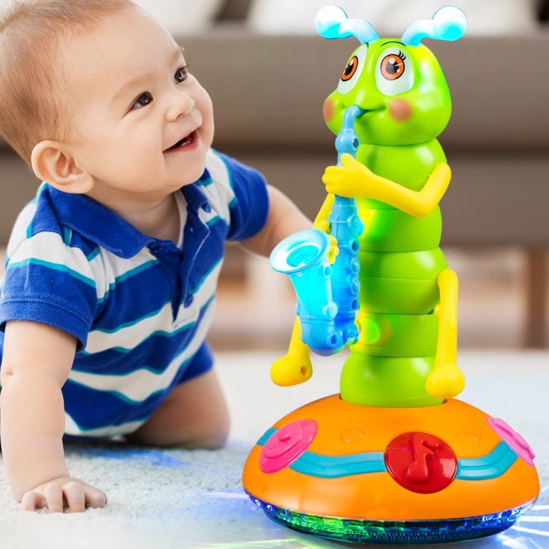 Musical Dancing Caterpillar Toy 🐛 For Babies