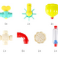 DIY Assemble Rotating Sprinkler Shower Toy for Kids