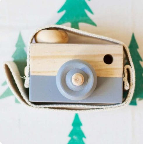 Toy Wooden Camera