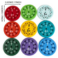 Math Fidget Spinner Puzzle Toy