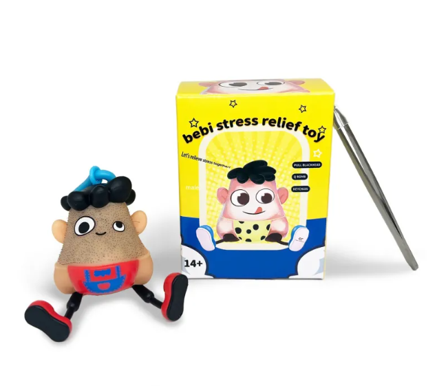 💆 Bebi Blackhead Picking & Pulling Stress Relief Toy